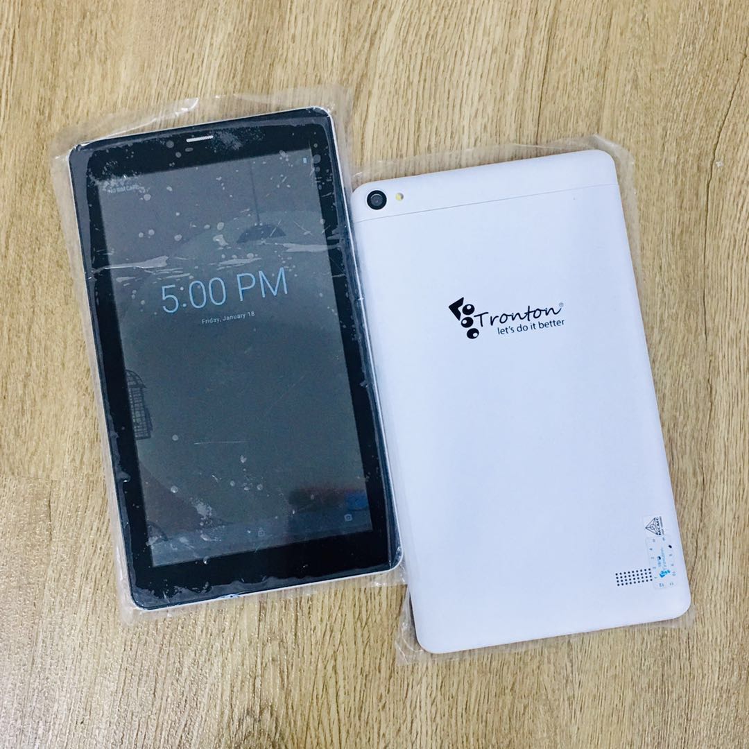 (White)TRONTON TABLET V7S 7 INCH DUAL SIM (READY STOCK)